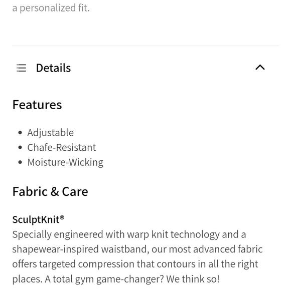 Fabletics High Waisted Sculptknit® Essential Legging / Size M / Umbria Red - Picture 4 of 7